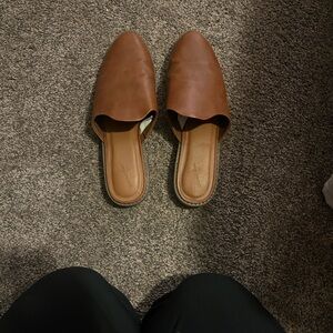 Mossimo Supply Co. Tan Women's Mules